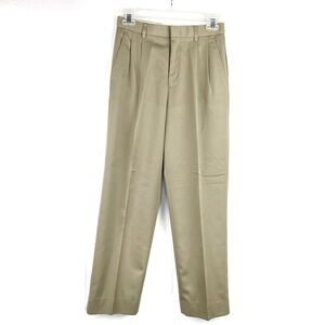 EUC-VINTAGE Nordstrom Young Adult Dress Slacks Pants in MD Tan Size 14